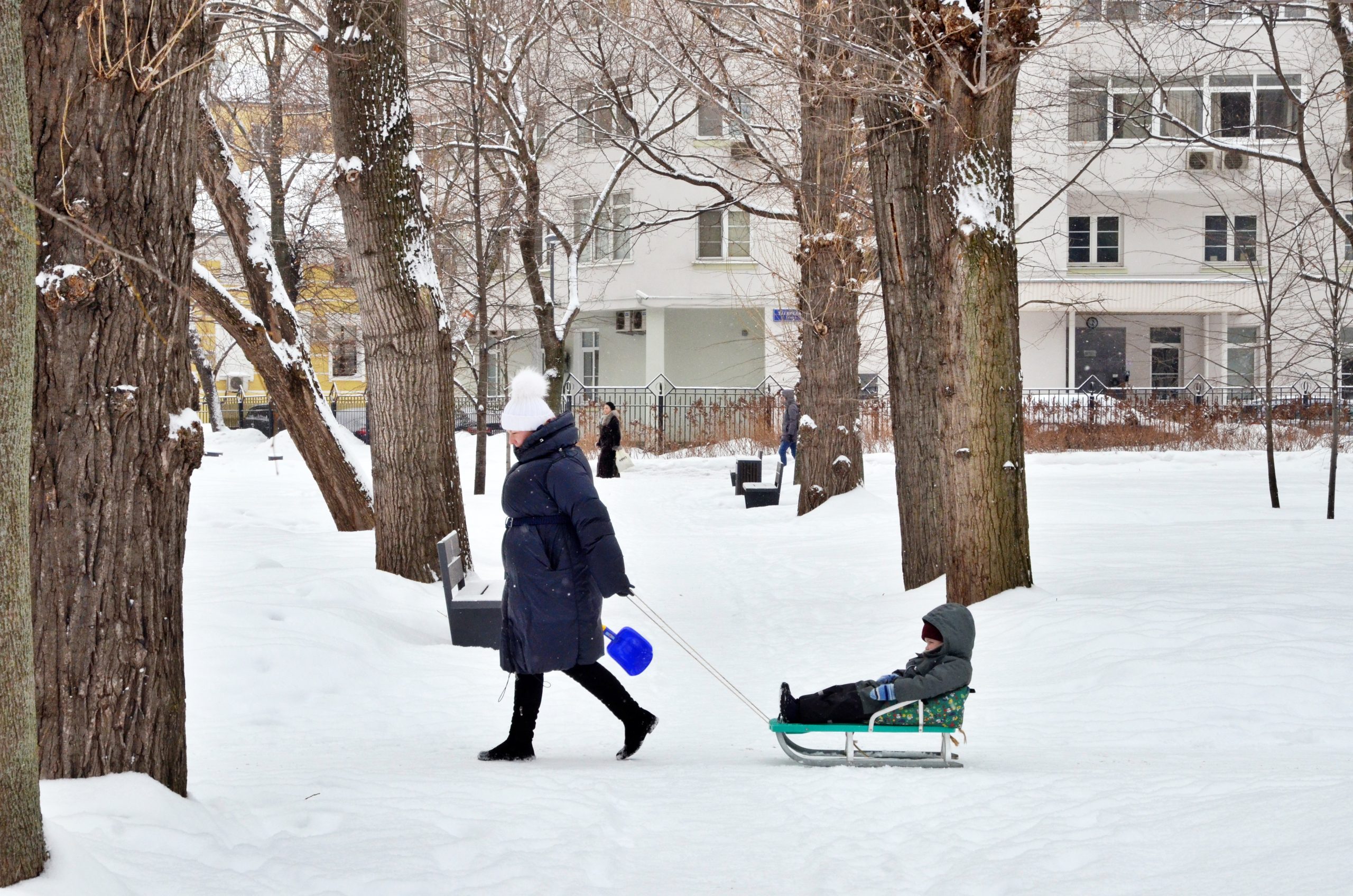Зимние месяцы в столице: какими они будут по словам синоптика. Фото: Анна Быкова