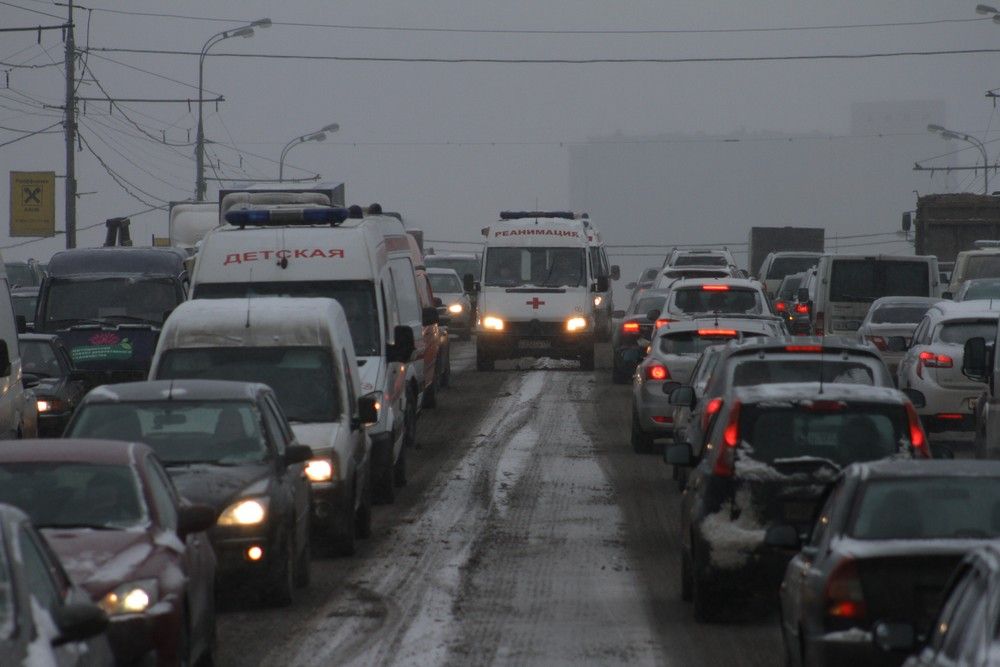 Дорожные пробки ожидаются в вечер пятницы в столице. Фото: архив, «Вечерняя Москва»