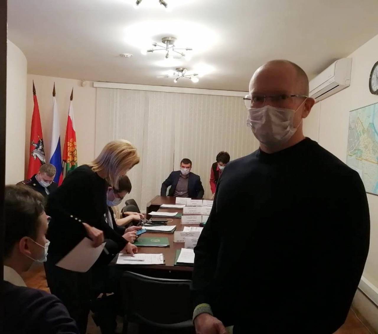 Член Общественного совета при УВД по ЮАО ГУ МВД России по г. Москве Иван Лутков принял участие в отчете начальника территориального ОМВД