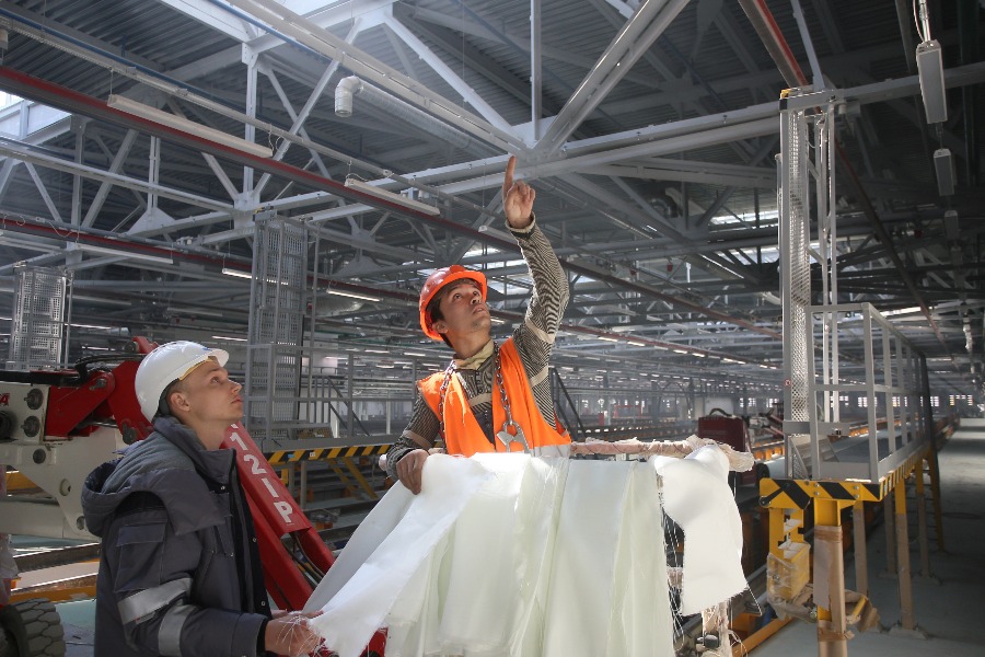 Почти 7 000 новых рабочих мест появится благодаря строительству и ремонту шести электродепо. Фото: Антон Гердо, «Вечерняя Москва»