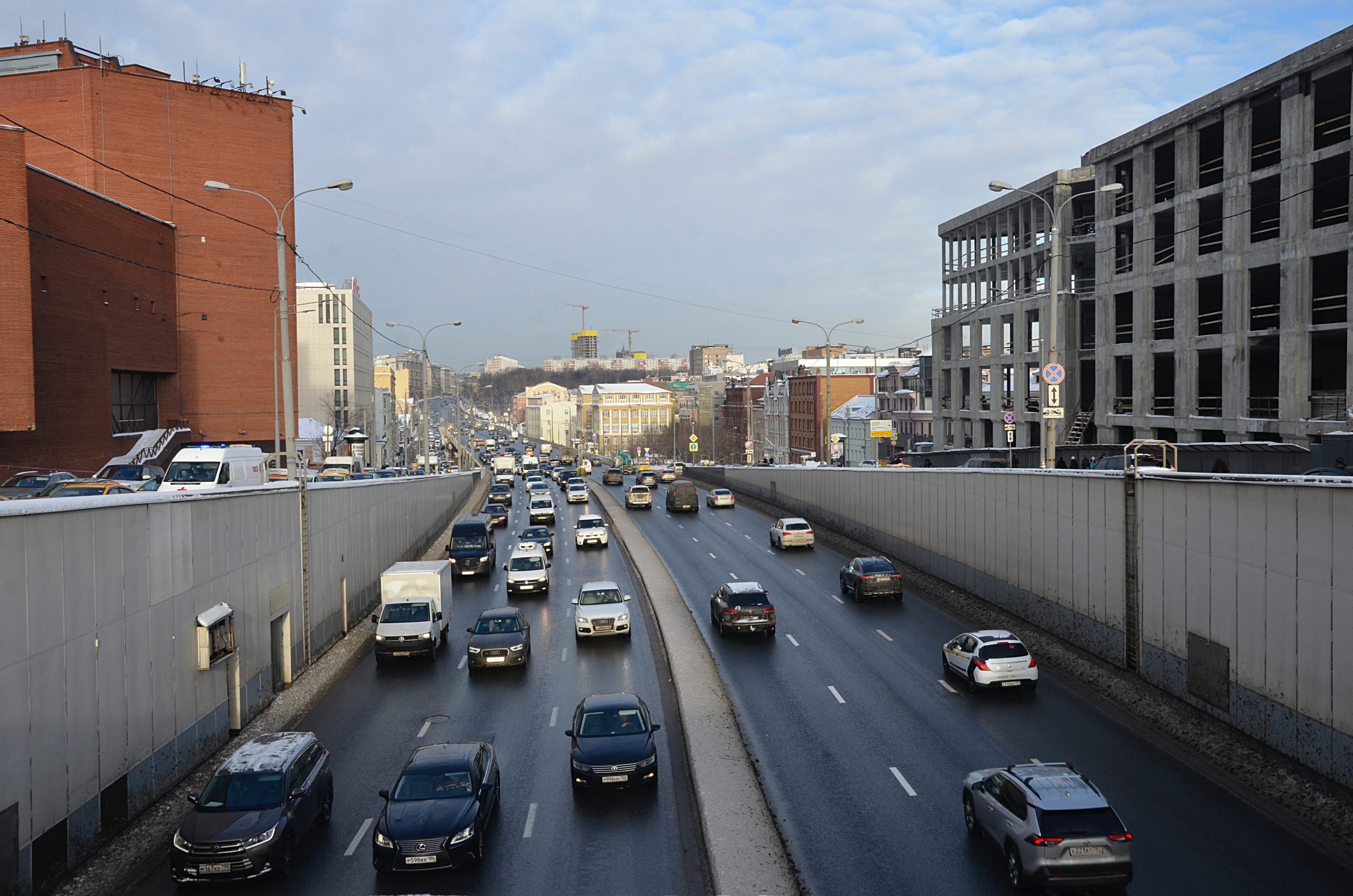 Московский скоростной диаметр снизит нагрузку на кольцевую автодорогу