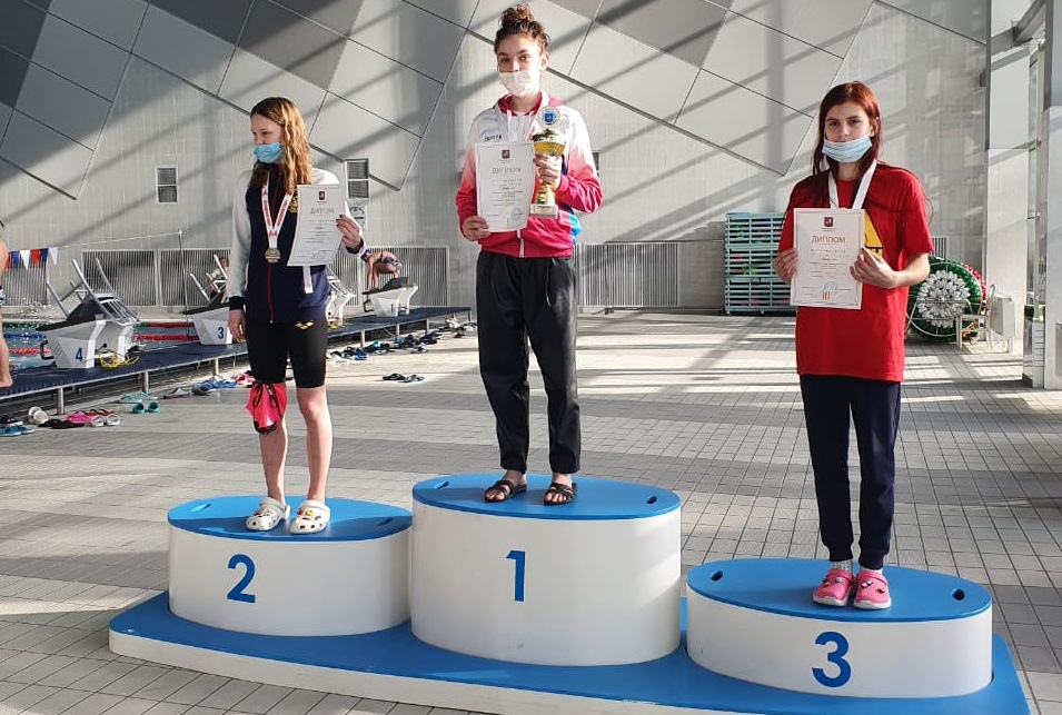 Несколько медалей завоевали воспитанники Спортшколы №47 на Первенстве Москвы по плаванию