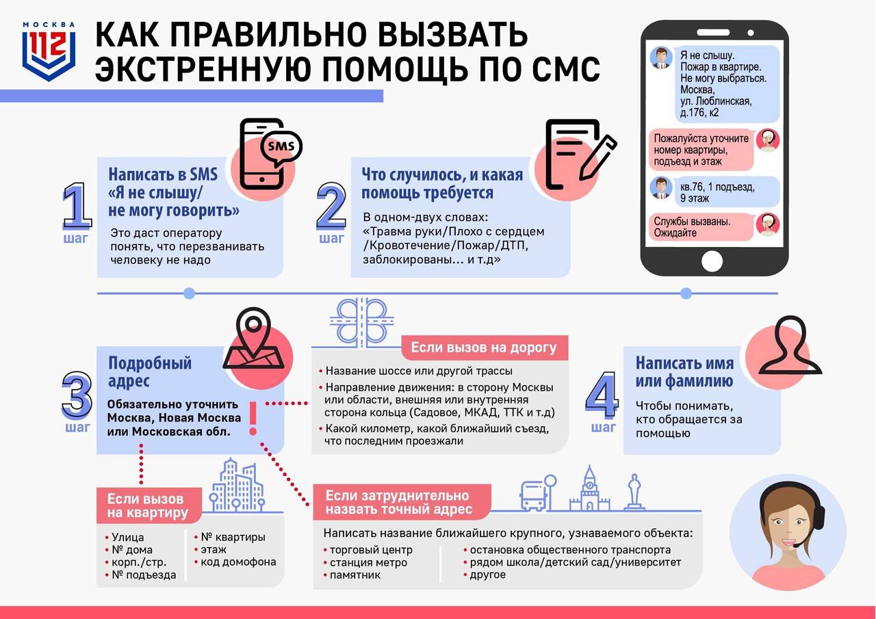 Написать сообщение или позвонить в центр сурдоперевода: как люди с нарушениями слуха и речи могут получить экстренную помощь в столице