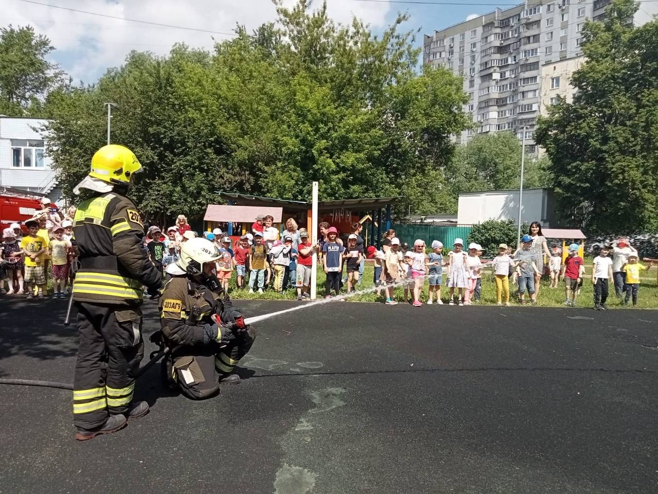 В детском саду прошли обучающие занятия