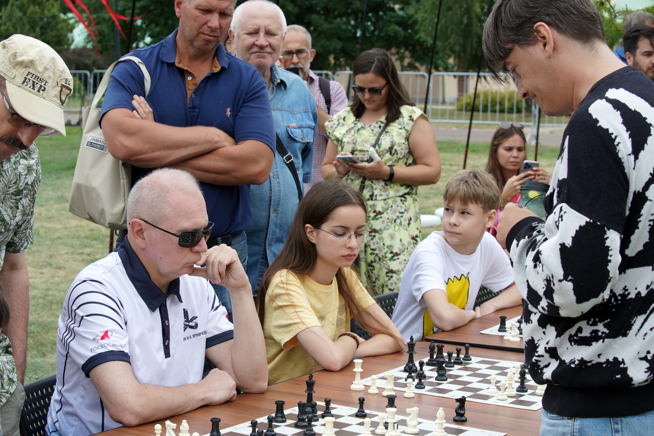 Сеанс одновременной игры в шахматы провели в «Царицыне»