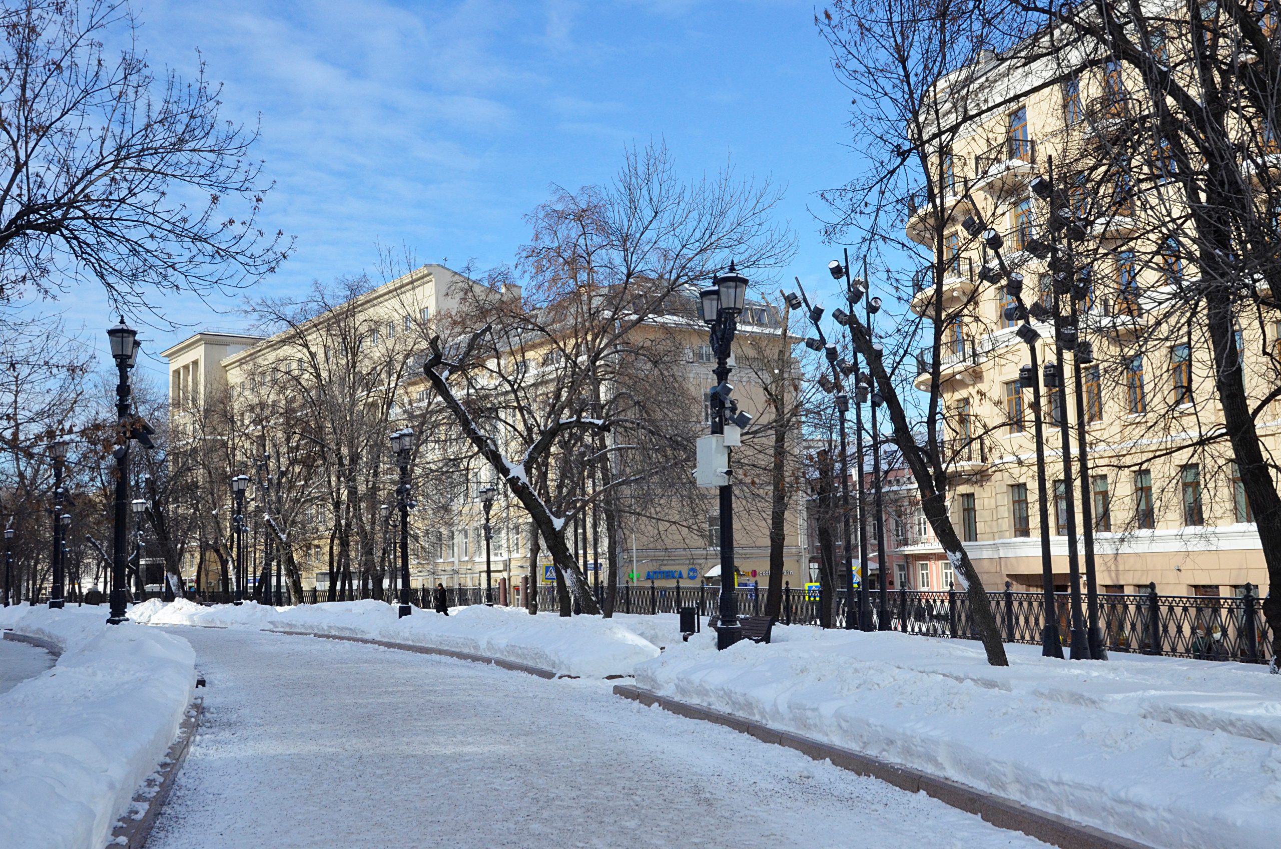 В столице отметили рекордные сугробы. Фото: Анна Быкова, «Вечерняя Москва»