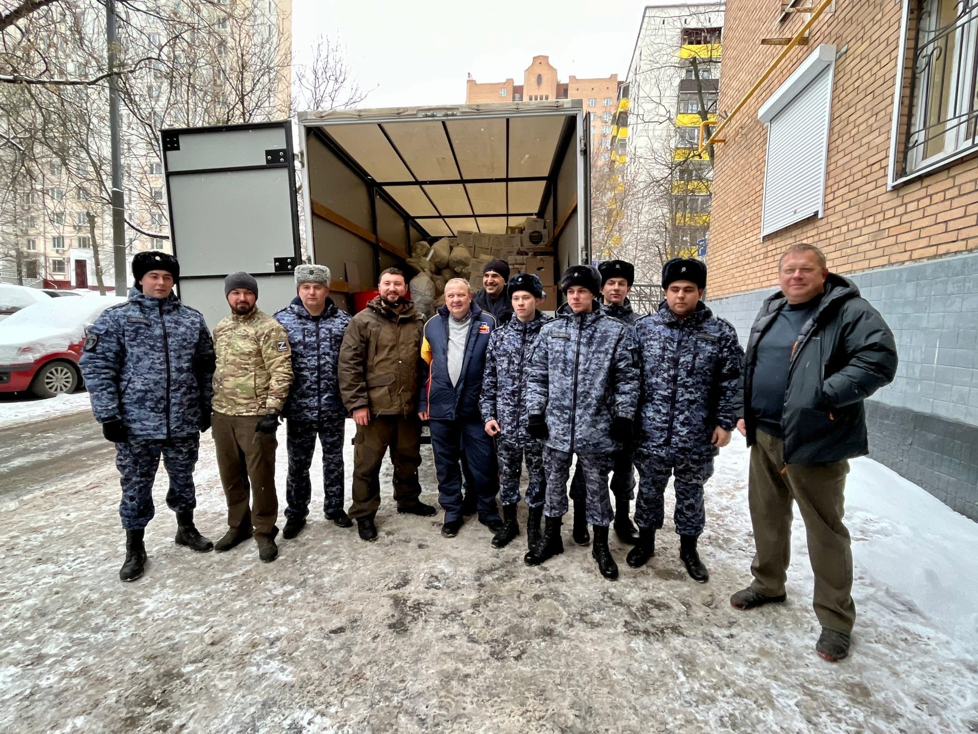 Очередную партию гумпомощи отправила команда Центра досуга «Личность» на Донбасс