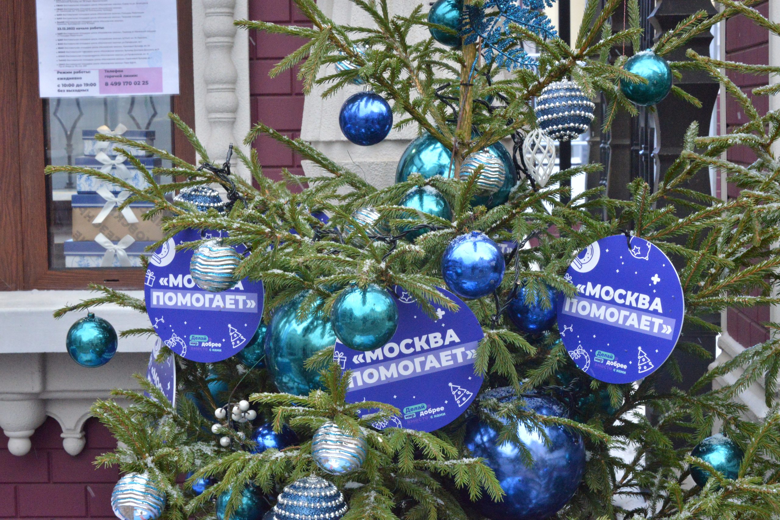 В рамках проекта «Москва помогает» открылись еще 11 пунктов сбора новогодних подарков