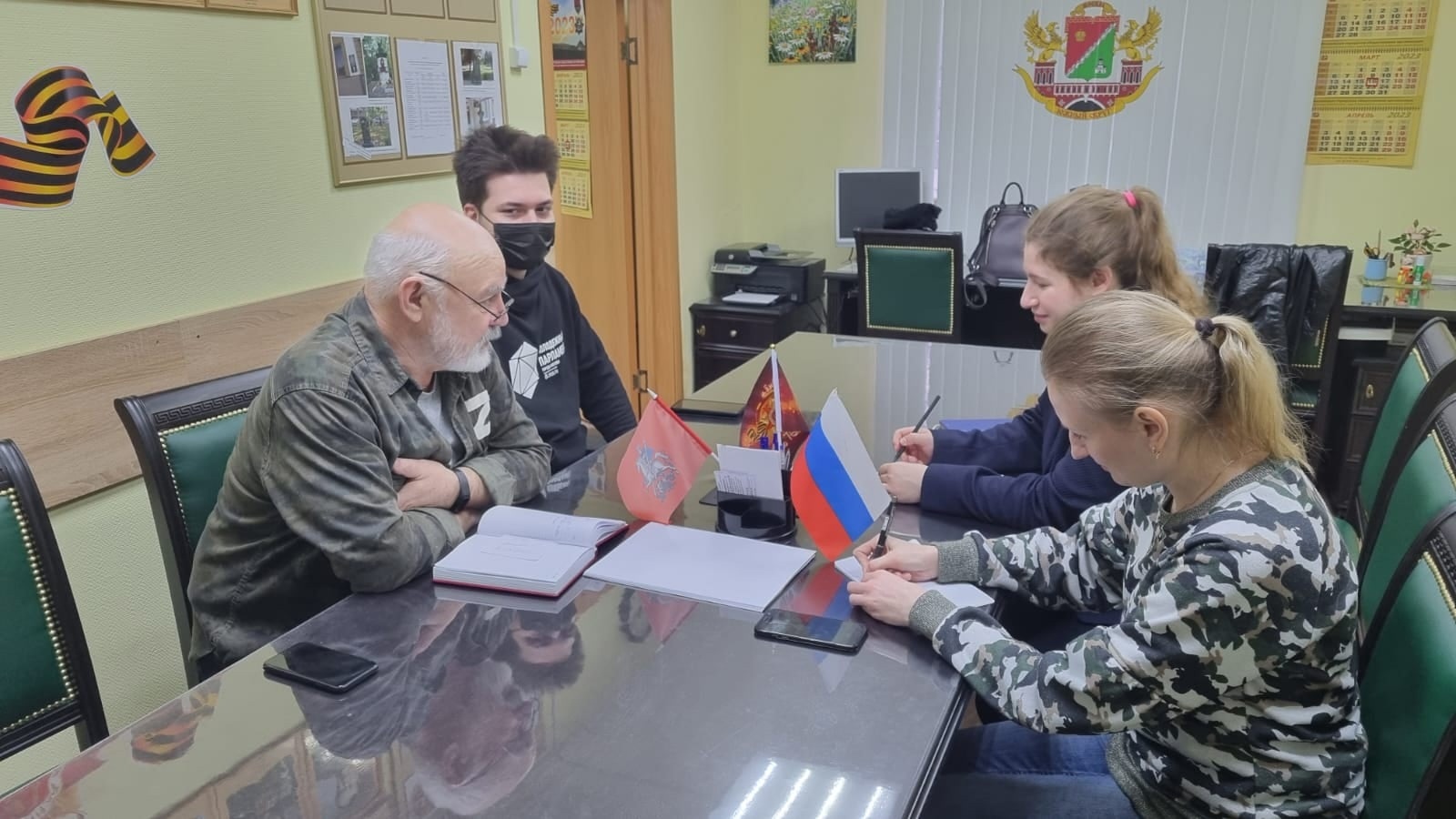 Молпалата Орехова-Борисова Северного встретилась с председателем Совета ветеранов