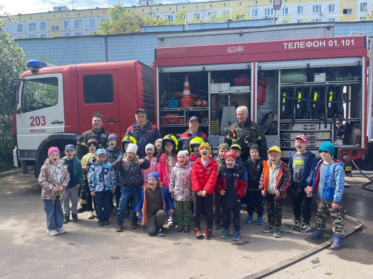 В детском саду прошли обучающие занятия