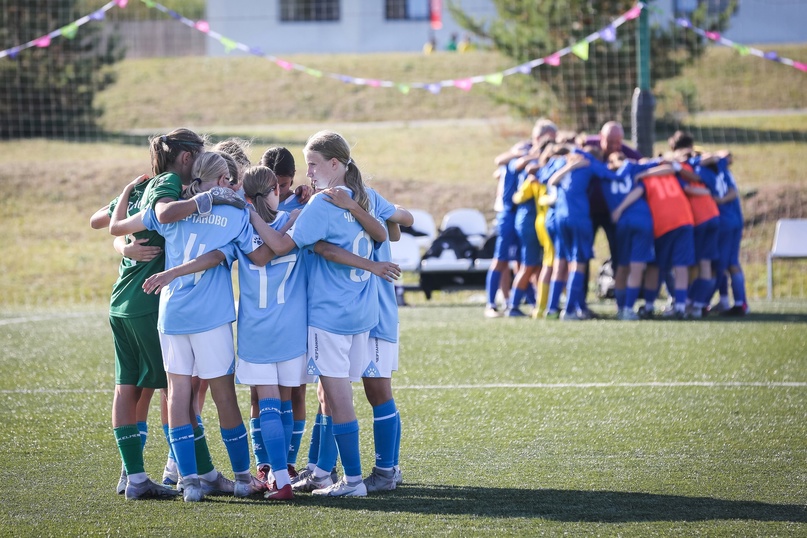 Команда девочек футбольной школы «Чертаново» стала чемпионом дебютного сезона