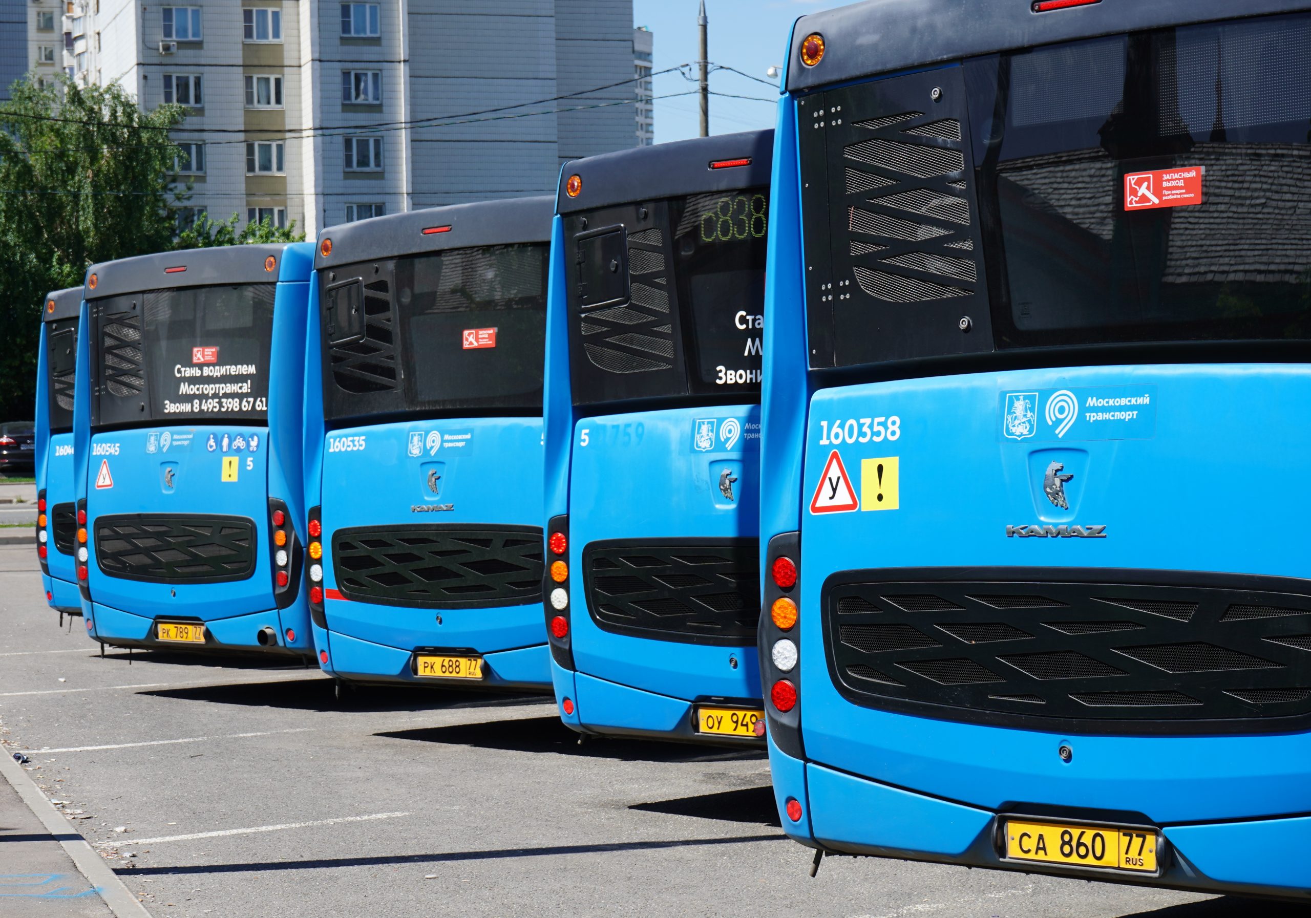 Парковки для автобусов и грузовиков стали популярными в столице