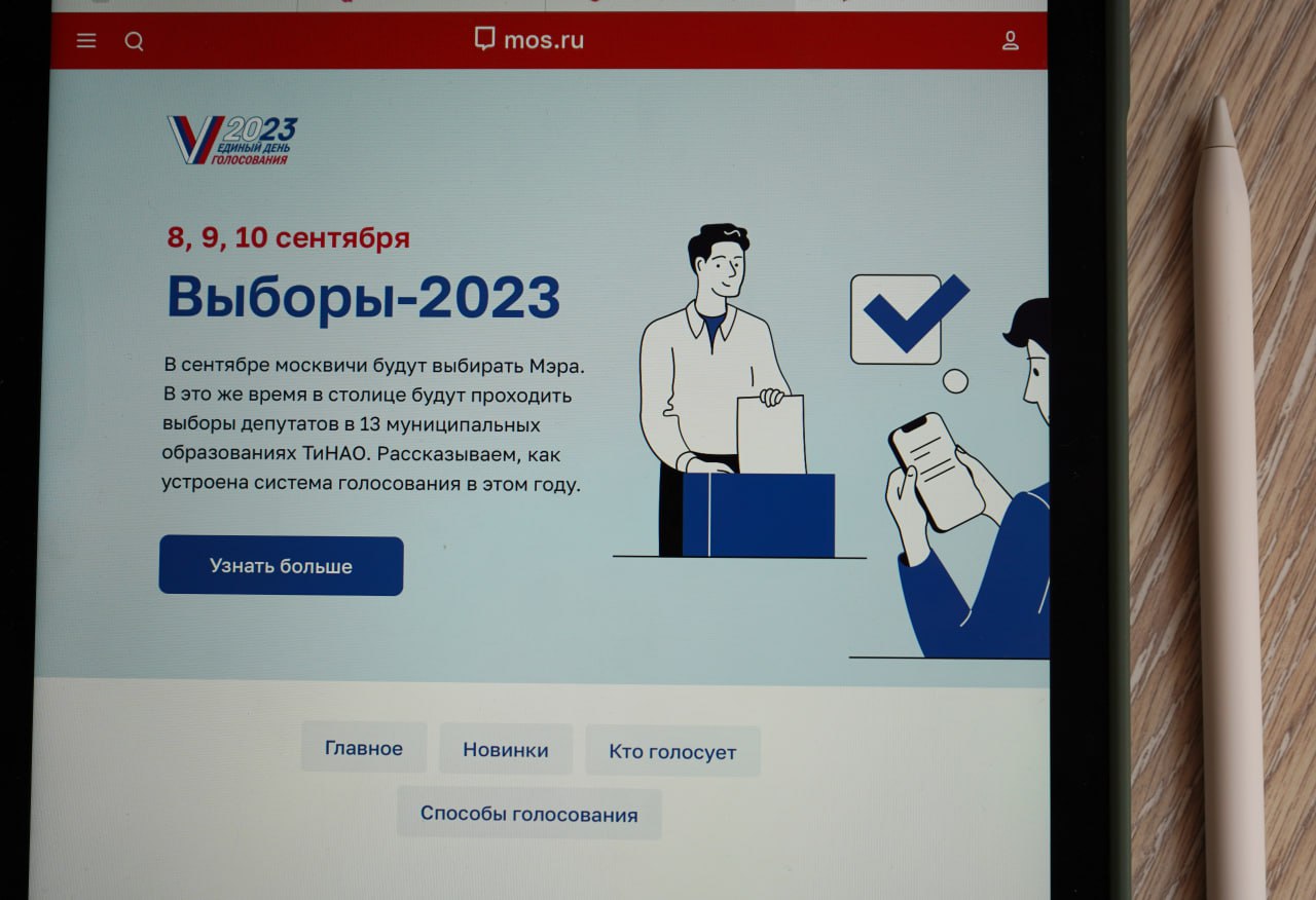 Михаил Мишустин проголосовал онлайн на выборах мэра Москвы