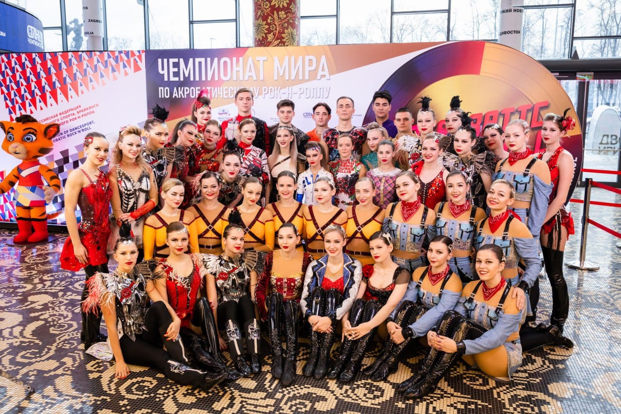Спортсмены «Юности Москвы» стали чемпионами мира по акробатическому рок-н-роллу