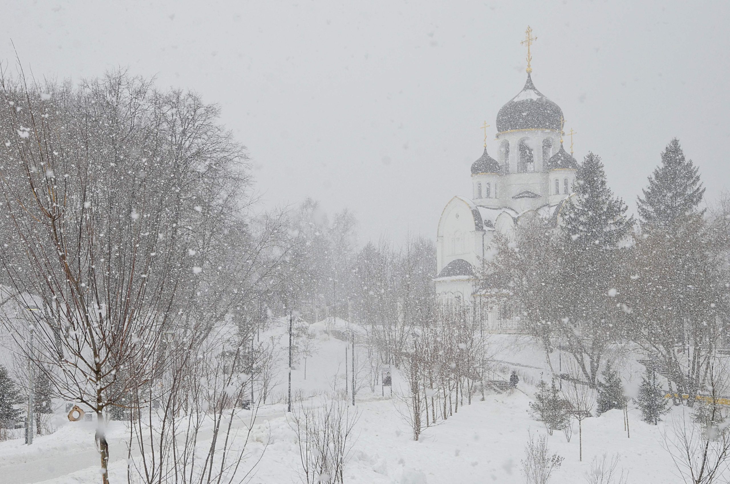 Метеорологи спрогнозировали метель в столице в воскресенье. Фото: Анна Быкова, «Вечерняя Москва»