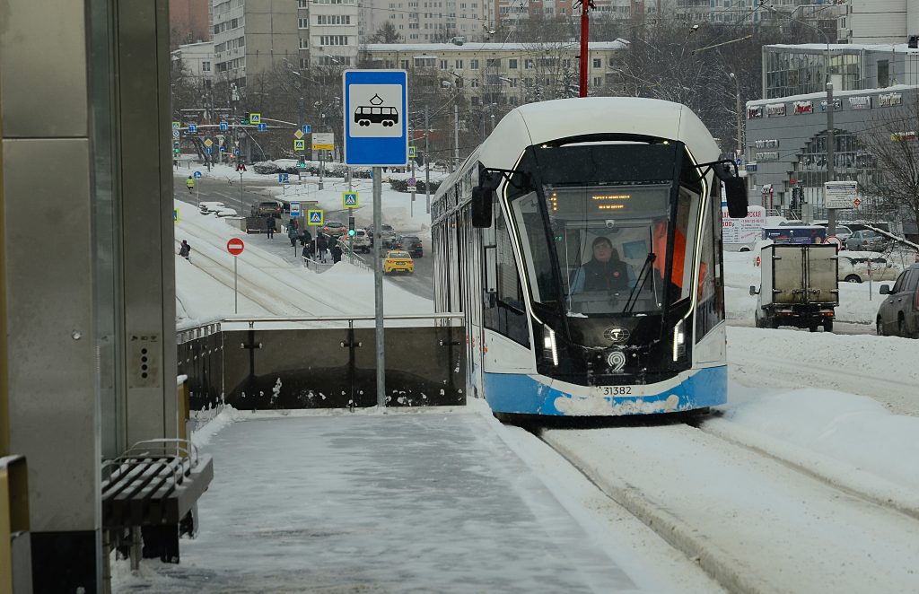 Студенты высших учебных заведений могут добираться до своих университетов с помощью 35 трамвайных маршрутов. Фото: Анна Быкова, «Вечерняя Москва»