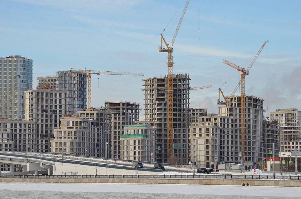 Две группы домов расположат около центрального парка. Фото: Анна Быкова, «Вечерняя Москва»