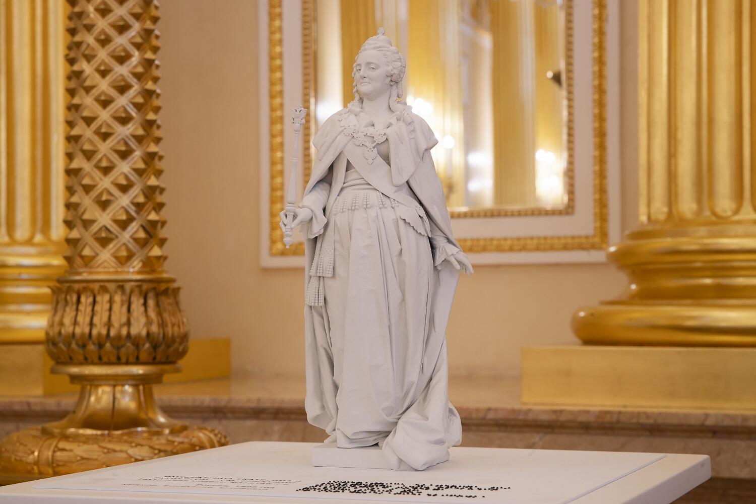 Модель скульптуры Екатерины Второй появилась в МЗ «Царицыно»
