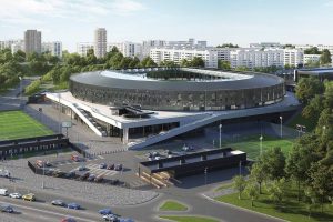 Проект физкультурно-оздоровительного комплекса «Торпедо». В ФОКе появится одноименный клубный музей. Фото: пресс-служба Москомархитектуры