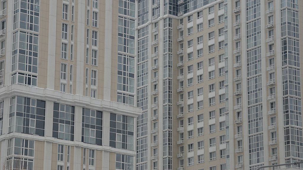 Здания являются частью одного из жилых кварталов, который входит в проект редевелопмента Симоновской набережной. Фото: Анна Быкова, «Вечерняя Москва»