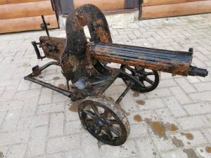 Станковый пулемет системы Хайрема Максима активно применялся бойцами Красной армии во время Великой Отечественной войны. Фото: Владимир Коломыйченко, «Вечерняя Москва»