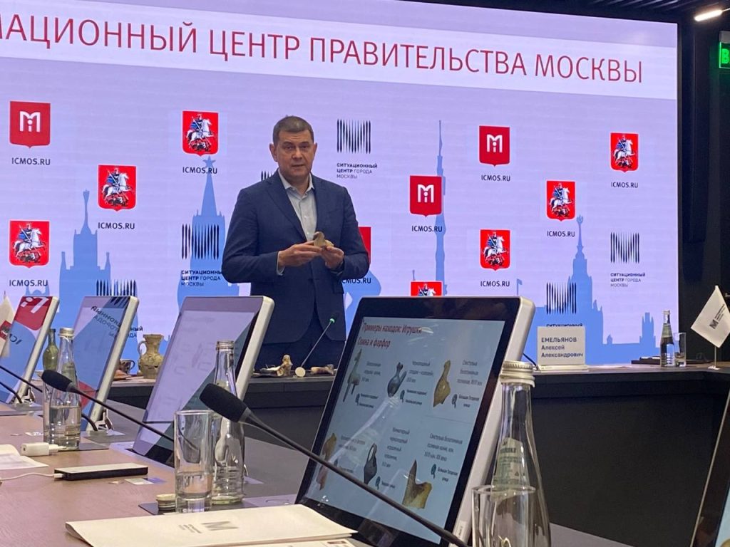 На фото руководитель Департамента культурного наследия города Москвы Алексей Емельянов. Фото: Виктория Скворцова, «Вечерняя Москва»