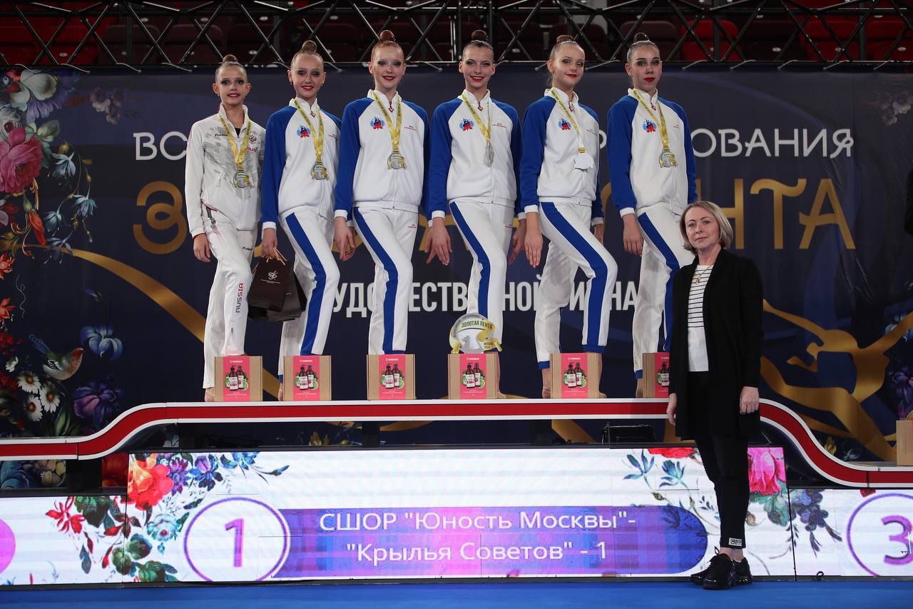 Спортсменки «Юности Москвы» стали победителями и призерами всероссийских соревнований по художественной гимнастике