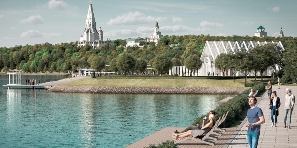 В 2024 году запланировано благоустроить улицу Жужу и 3,5 километра набережной. Фото: сайт мэра Москвы