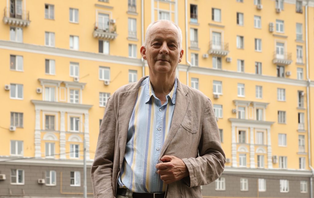 22 июля. Журналист Николай Сергеевич Модестов, автор книги «Улица сыщика Федорова». Фото: Анатолий Цымбалюк