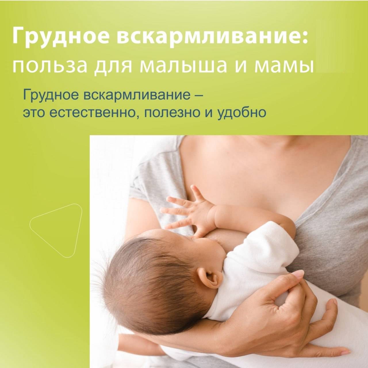Неделя популяризации грудного вскармливания