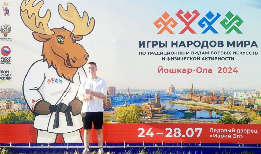 Серебряным призером состязания стал студент Московского государственного университета спорта и туризма. Фото: официальная страница МГУСиТ в социальных сетях