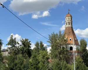 Но все-таки среди местных джунглей пробивается наверх Солевая башня. Фото: Никита Тархов, «Вечерняя Москва»
