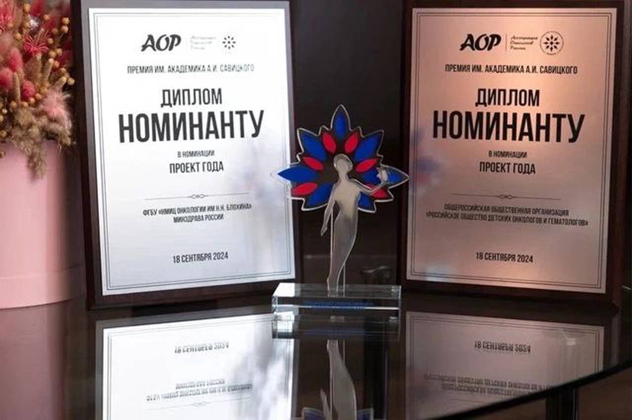 Проект НИИ ДОиГ имени Николая Блохина получил ежегодную премию имени академика Александра Савицкого