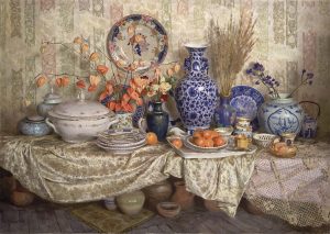 «Натюрморт с фарфором». Сергей Андрияка, 2000 год