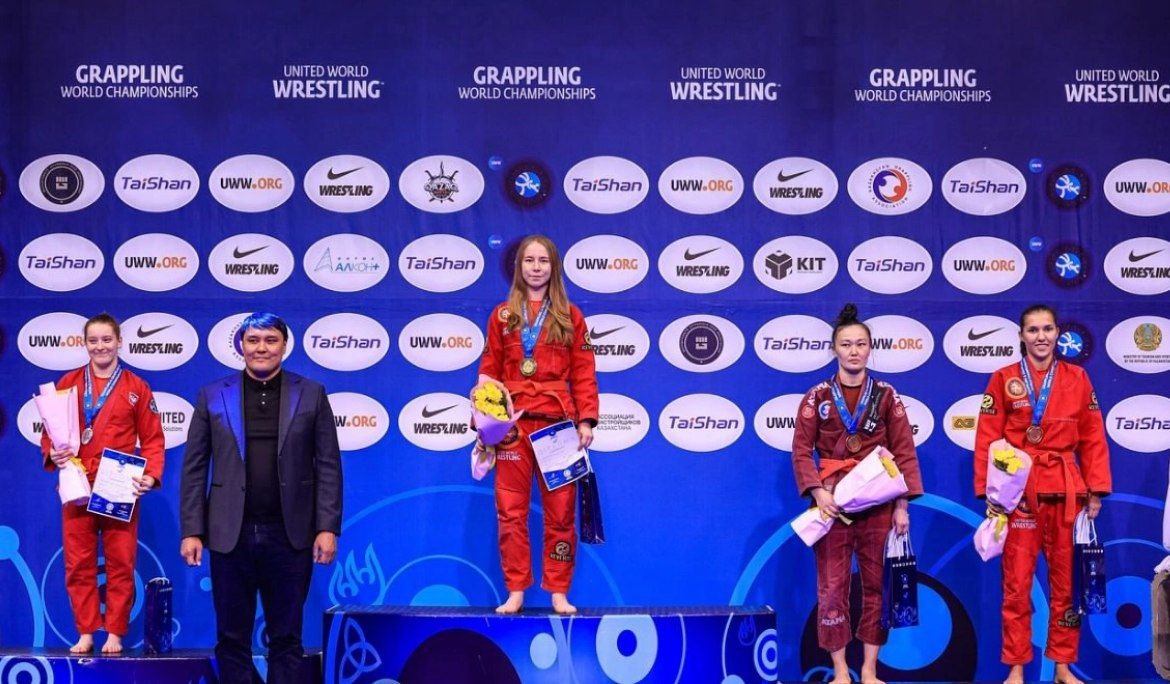 Серебро и бронзу завоевали воспитанники МКСШОР «Юг» на чемпионате и первенстве мира про грэпплингу