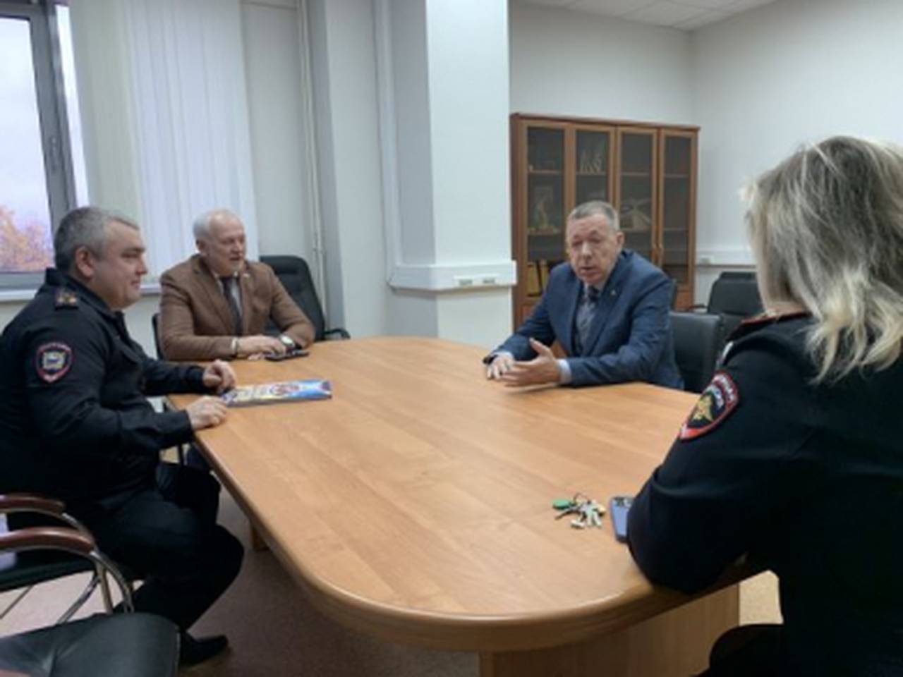 Председатель Общественного совета  при УВД по ЮАО провел встречу с коллегой из Нижегородской области