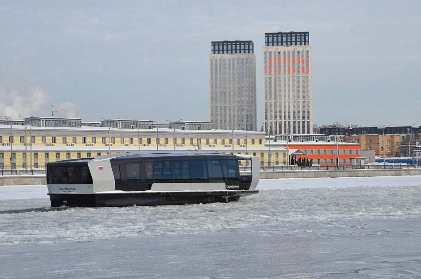 Представители Дептранса Москвы рассказали, о том сколько раз воспользовались речным транспортом за новогодние праздники
