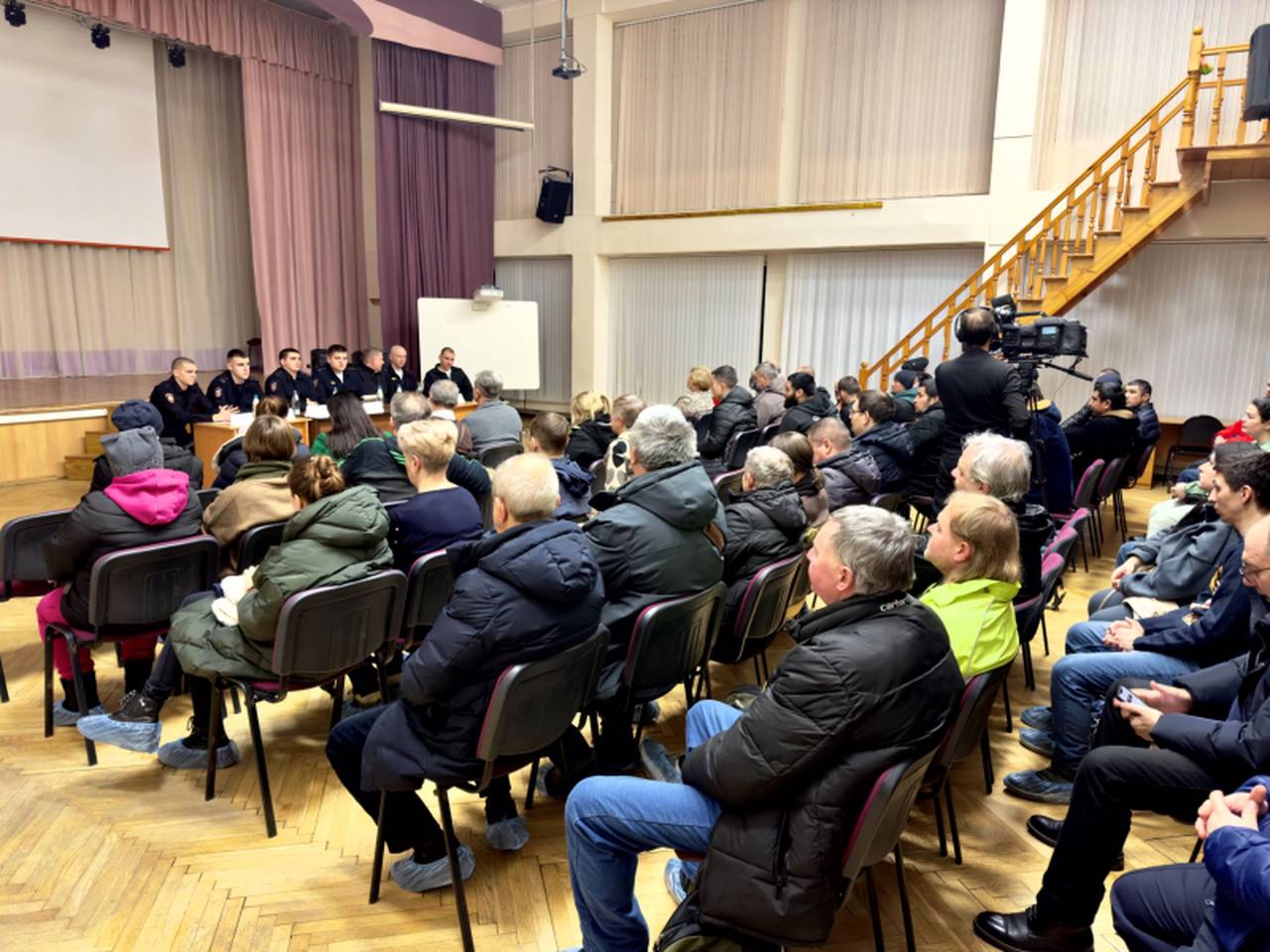 Член Общественного совета при УВД по ЮАО ГУ МВД России по г. Москве Семен Горин принял участие в отчетах участковых уполномоченных ОМВД по району Чертаново Северное г. Москвы