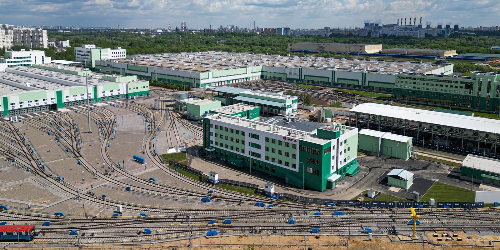 Объект, расположенный в Братееве, сможет обслуживать до 2,4 тысячи вагонов в год. Фото: Департамент транспорта и развития дорожно-транспортной инфраструктуры Москвы