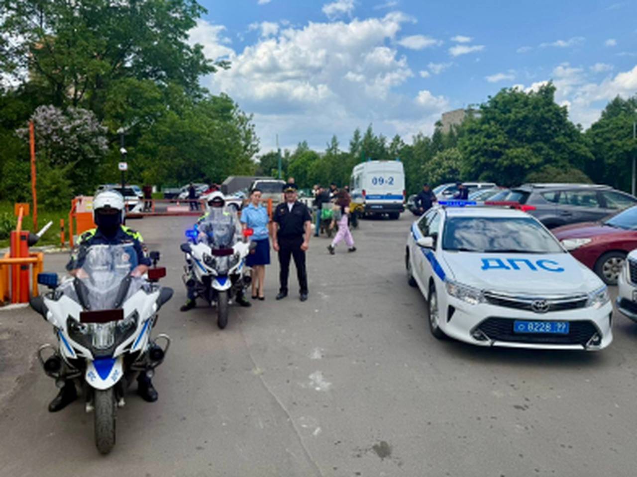 В Южном округе столицы прошла профилактическая акция «СИМ. Велосипедист»