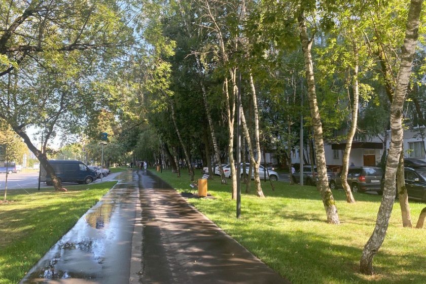 Площадку для отдыха оборудовали в Зябликове благодаря проекту «Город идей»