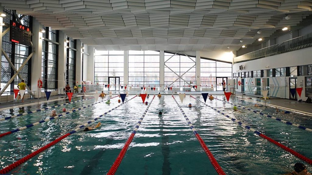 Бесплатные секции плавания и аквааэробики открыты для жителей столицы. Фото: Екатерина Алексеева, «Вечерняя Москва»
