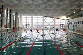 Бесплатные секции плавания и аквааэробики открыты для жителей столицы. Фото: Екатерина Алексеева, «Вечерняя Москва»