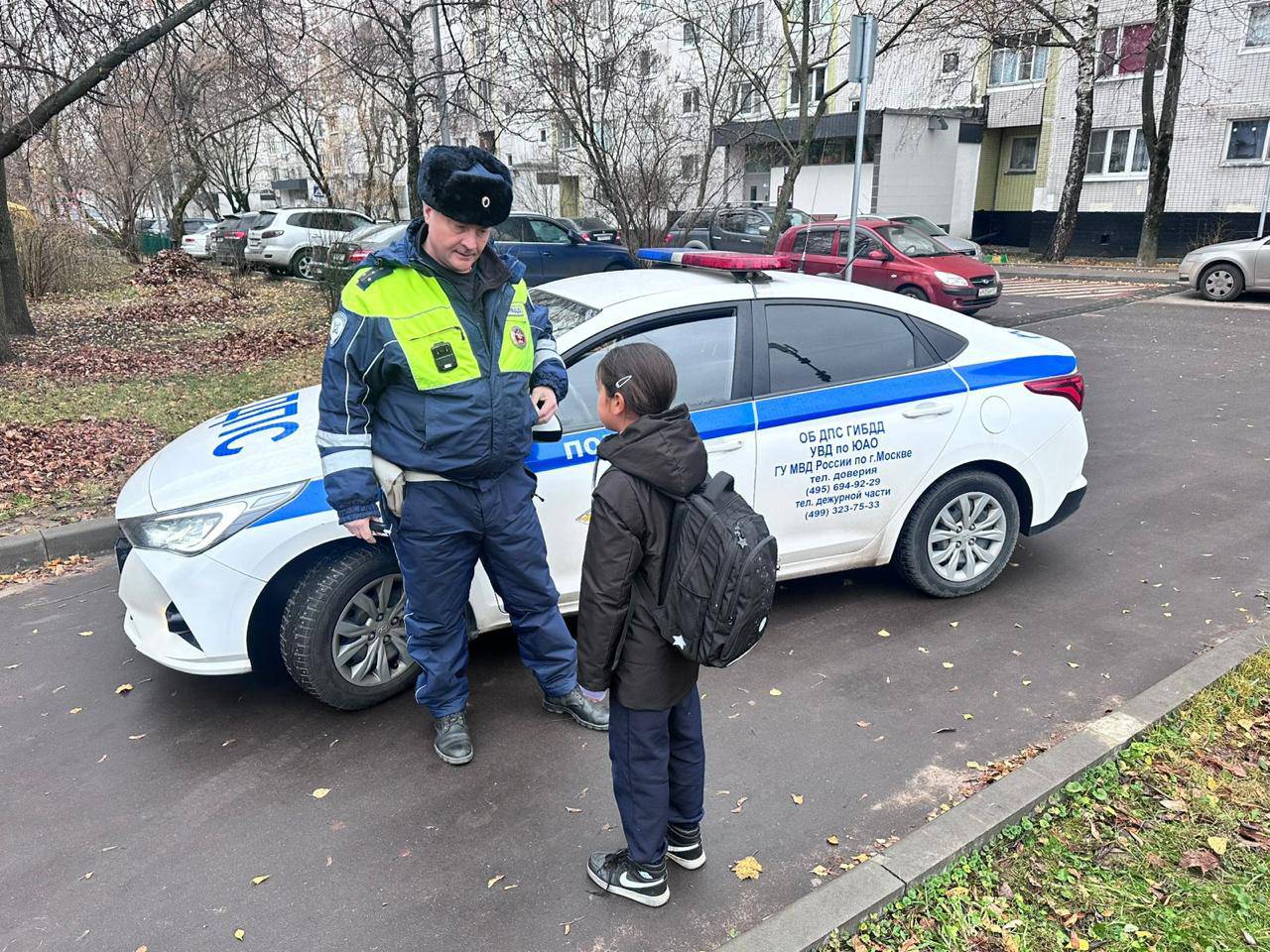 Профилактика ДДТТ вблизи школ  Южного административного округа г. Москвы
