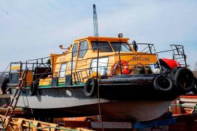 Столичный коммунальный флот начали готовить к новому сезону летней навигации. Фото: пресс-служба Комплекса городского хозяйства Москвы