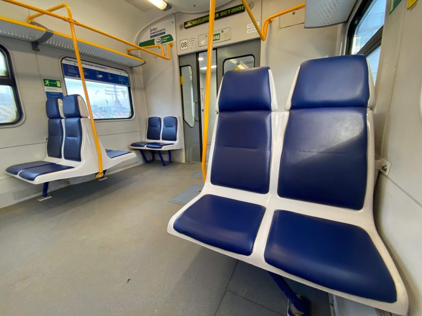 Обеспечение передвижения пассажиров на участке «Подмосковная – Павшино» организуют посредством реверсного движения. Фото: Анна Быкова, «Вечерняя Москва»