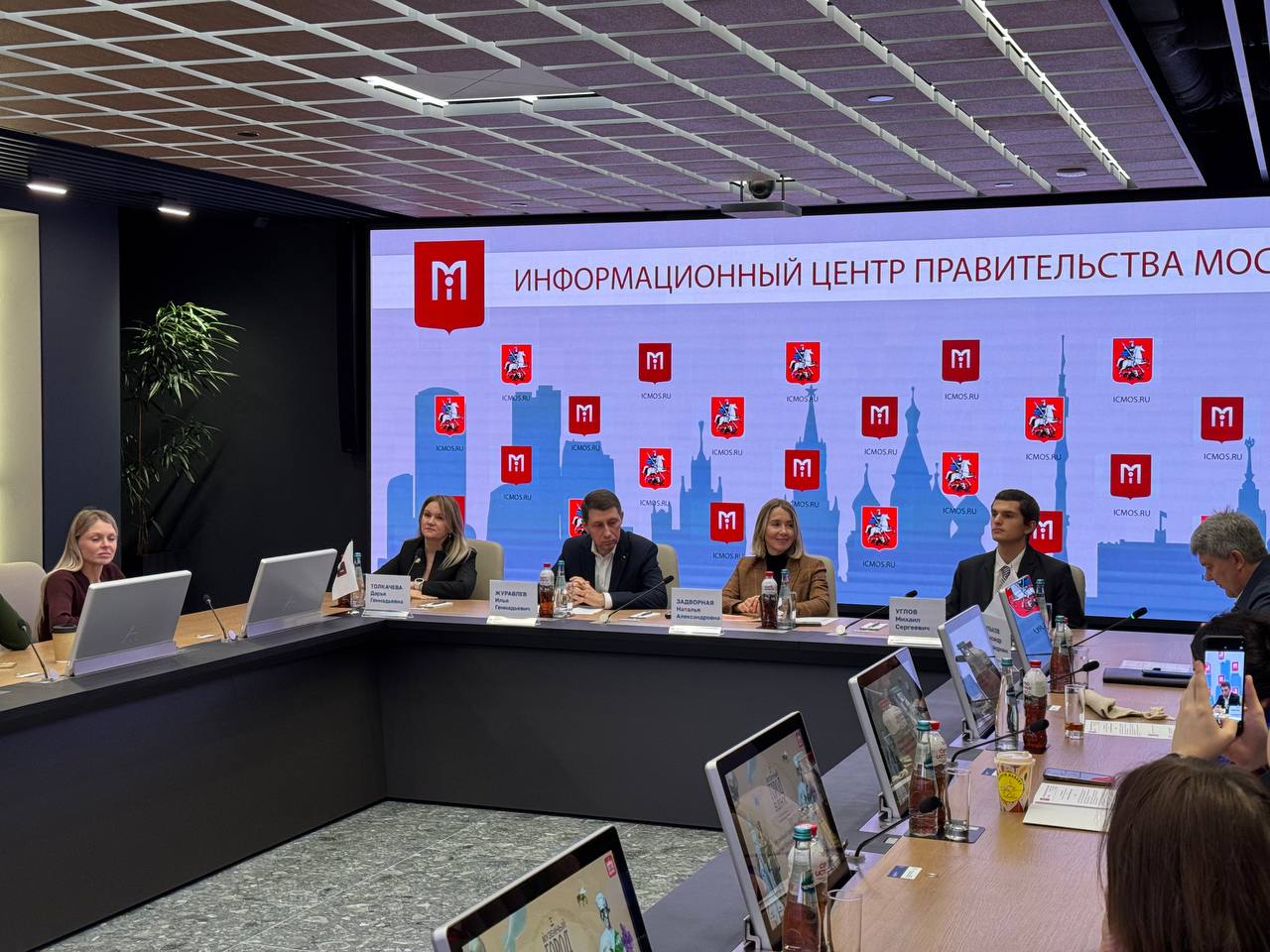 Развитие и новые возможности Музейного города ВДНХ обсудили в рамках пресс-конференции в Москве. Фото: Анастасия Сёмина, «Вечерняя Москва»