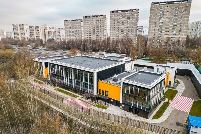 Новый центр «Акварис» в районе Зябликово находится в пешей доступности от станции Московского метрополитена «Шипиловская». Фото: Пресс-служба Мэра и Правительства Москвы