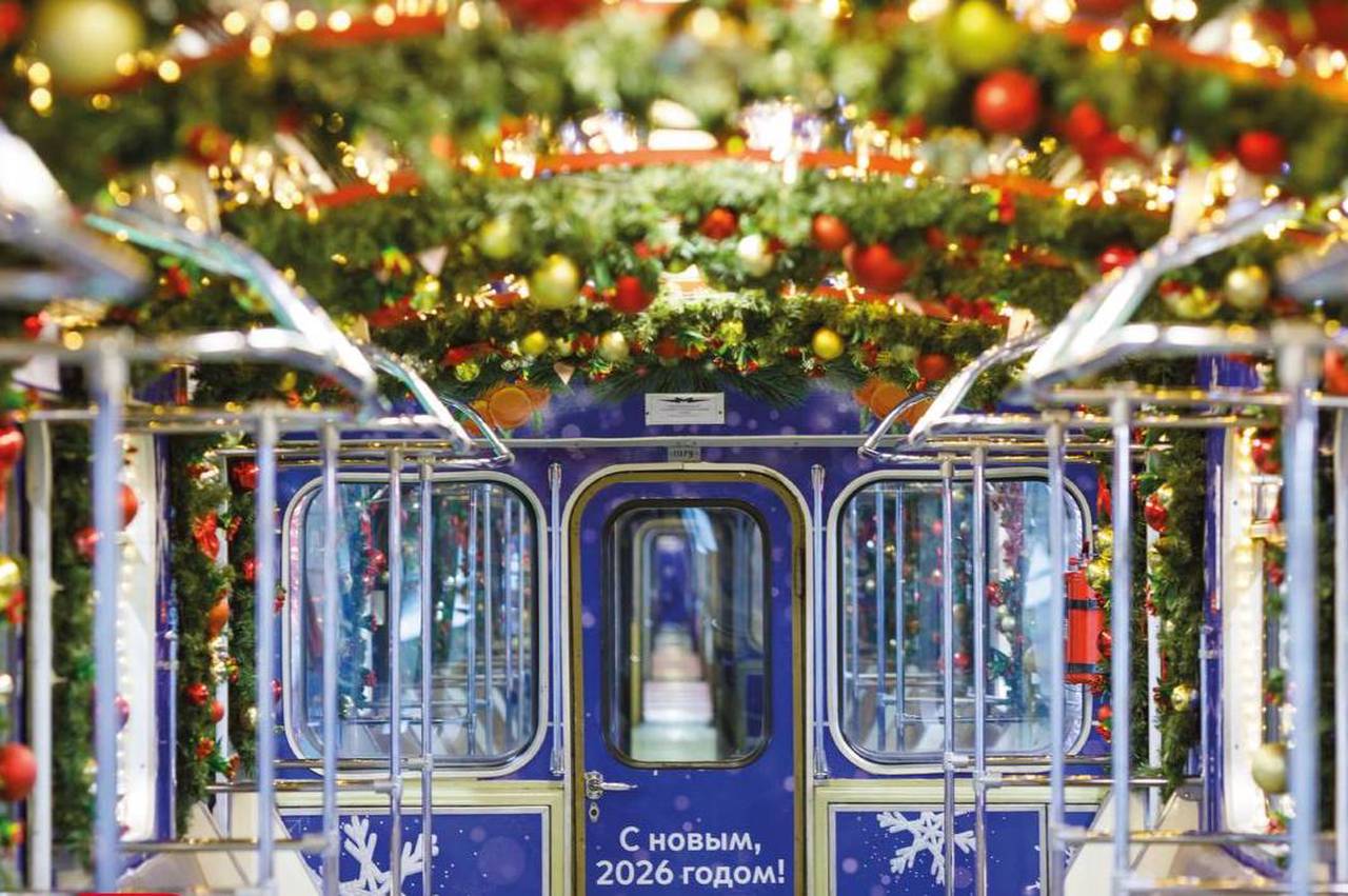 На Замоскворецкой линии метро начал курсировать новый праздничный «Номерной» поезд