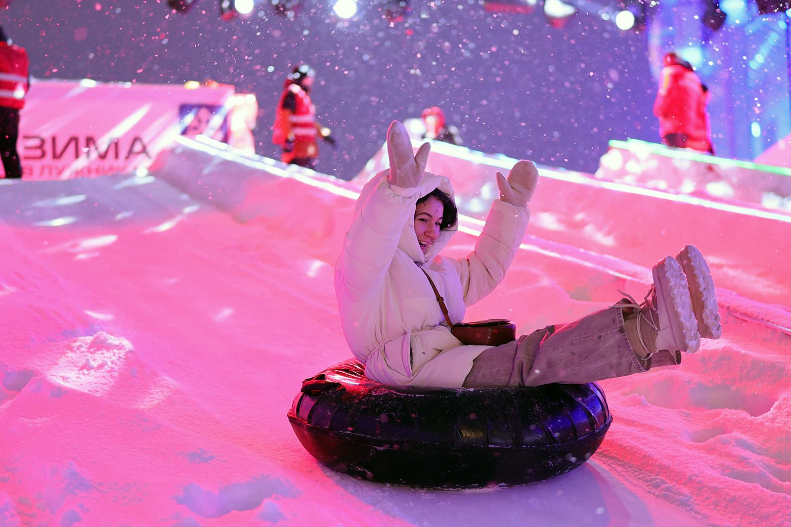 Жителей столицы приглашают принять участие в фестивале «Московские сани». Фото: пресс-служба Департамента спорта города Москвы